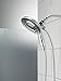 Delta Faucet 5-Spray In2ition 2-in-1 Dual Hand Held Shower Head with Hose, Chrome 58469-PK