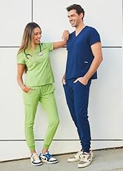 Dagacci Medical Uniform Women and Men Unisex 4-Way