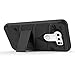 LG V30 Case, Zizo [Bolt Series] FREE [LG V30 Clear Glass Screen Protector] Kickstand [12 ft. Military Grade Drop Tested] Holster - LG V30