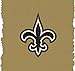 Duck Brand 281543 New Orleans Saints NFL Team Logo Duct Tape, 1.88-Inch by 10 Yards, Single Roll