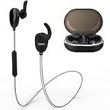 Proker Wireless Bluetooth Headphones Sports Earphones w/Mic IPX7 Waterproof Sweatproof Super Bass Sound Stereo Earbuds for Gym Workout About 18 Hours Battery Noise Reduction Headphones S188
