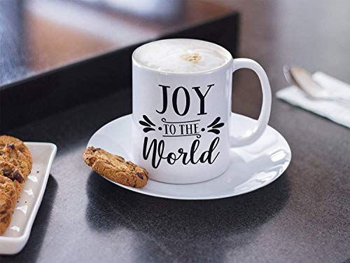 Christmas Mug Joy to the World Joy to the World Mug Christmas Joy Joy Mug Holiday Holiday Season Holiday Mug Coffee Mug 11 oz coffee mugs for men women
