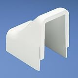 Panduit DCF5WH-X Drop Celing/ Entrance End Fitting for LD5 Raceway, ABS, White