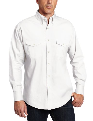 Wrangler Men's Painted Desert Basic Shirt, White, X-Large