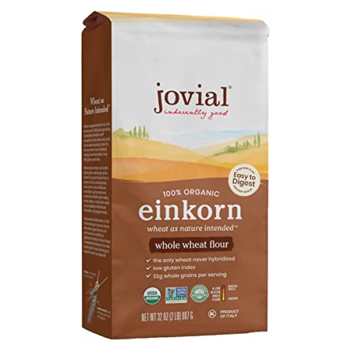 Jovial Einkorn 100 Organic Einkorn Whole Wheat Flour Baking Flour