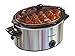Hamilton Beach 33452 Shimmer Finish Slow Cooker, Silver, 5 quart