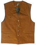 Men's Wyoming Traders Cotton Canvas Bronco Vest