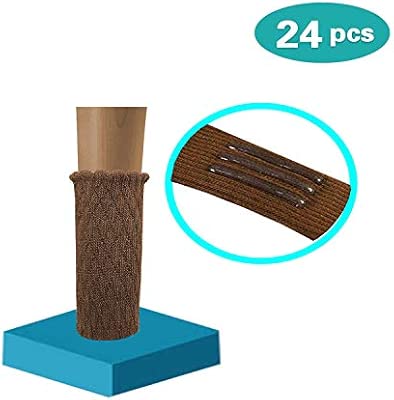 Brown Tekeft 24pcs Pack Chair Protectors Furniture Protectors