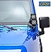 EAG Dual Work Light Bar A-Pillar Mounting Brackets Fit for 07-18 Wrangler JK 2DR 4DR 2Pcs