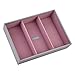 | Stackers | Jewelry Box | classic dove gray antique rose pink deep 3 stacker