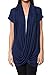 Free to Live 3 Pack Nursing Tops Breastfeeding Shirts Criss Cross Tops for Women Maternity Clothes (Small, Black, Charcoal, Navy)