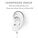 Wireless Bluetooth Headphones, Wireless Sport Earphones Bluetooth 4.1, HiFi Bass Stereo,High-Fidelity Sound, Built-in Mic,Best Sport Wireless Earbuds,Outdoor Portable Bluetooth Earphones(White)thumb 3