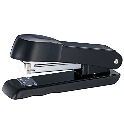 Bonsaii All Metal Commercial Ster,Manual,Desktop,20 Sheets Capacity,Black(G8700)