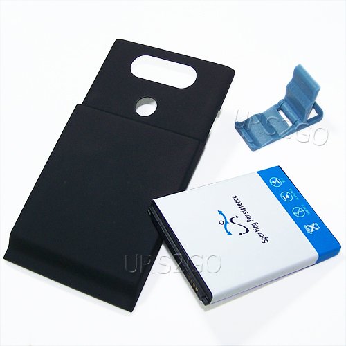 New LG V20 Extended Double Layer Battery & Back Cover 44E1F [10900mAh] Combo Kit (Compatible with LG V20 LS997 Sprint) with Special Accessory (See Picture)