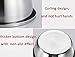 Stainless Steel Bowl,1.5QT Salad Bowl,Metal Bowls,Stainless Steel Basin,Heavy Duty Deeper Edge Mirror Finish Dishwasher Safe bowl (S)