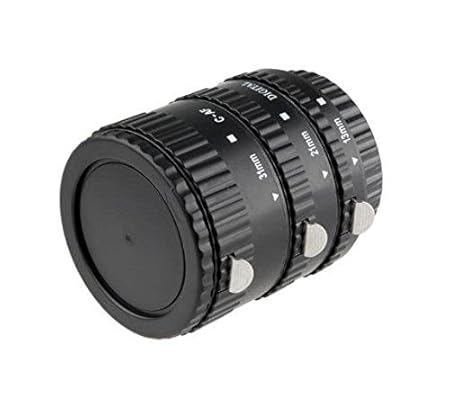 Khalia-Foto AF Autofokus Zwischenringe für Canon EOS Automatik-Ringe von Meike (MK-C-AF1-B)