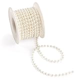 Spools Of White Pearls (25 ft per roll) 2 Rolls