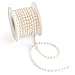 Spools Of White Pearls (25 ft per roll) 2 Rolls