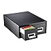 STEELMASTER Drawer Card Cabinet Holds 3,000 3 x 5 cards, 12 5/16