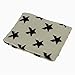 Kids Baby Toddler Boys Girls Knitted Woolen Winter Warmer Loop Neck Scarf Snood Xmas Gift for Age 1-8Y, Beige, Stars