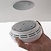 Meiprosafe Magnetic Smoke Detector Installation Tool,Quick and Easy Fastening Ceiling Mounted Kit for Smoke Alarms,No Need Drill 10 Seconds Install (2pcs)