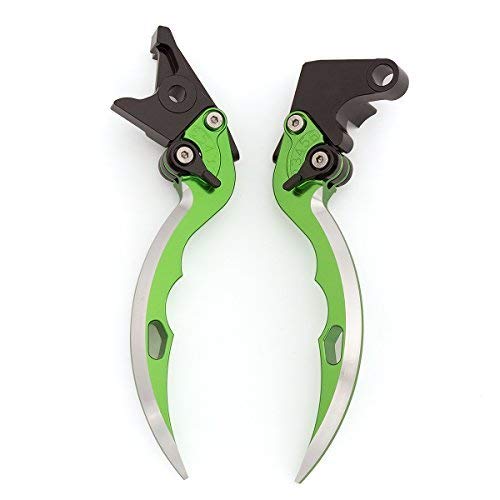 FXCNC Racing Blade Brake Clutch Levers Fit for Kawasaki NINJA 250R 08-12,NINJA 300R Z300 13-17,KLX250 D-TRACKER 08-16,KLX125/D-TRACKER125 10-16,KLX150S 09-13,VERSYS 300X/Z125 pro 2017