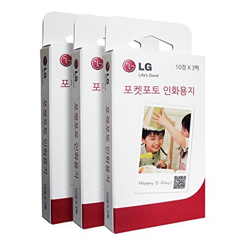 LG Pocket Photo Paper Zink 90 Sheet - PD231 PD239 PD241 PD251 Popo Printer