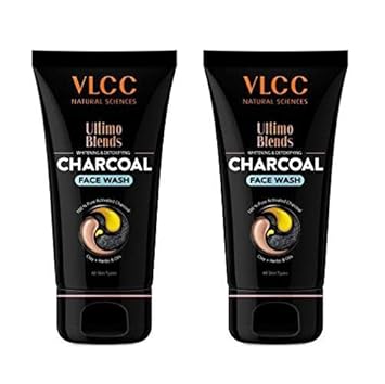 charcoal face wash vlcc