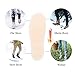 Natural Sheepskin Insoles Men’s & Women’s – Acdyion Super Warm Cozy & Fluffy Premium Thick Wool Fur Fleece Insoles for All Shoes (Natural, Men US Size 11)thumb 3