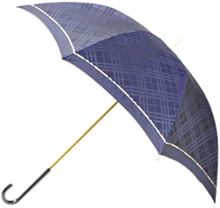 Amazon Co Jp バーバリー Burberry トーナル チェック 柄 レディース 雨傘 長傘 濃紺 ネイビー系 服 ファッション小物