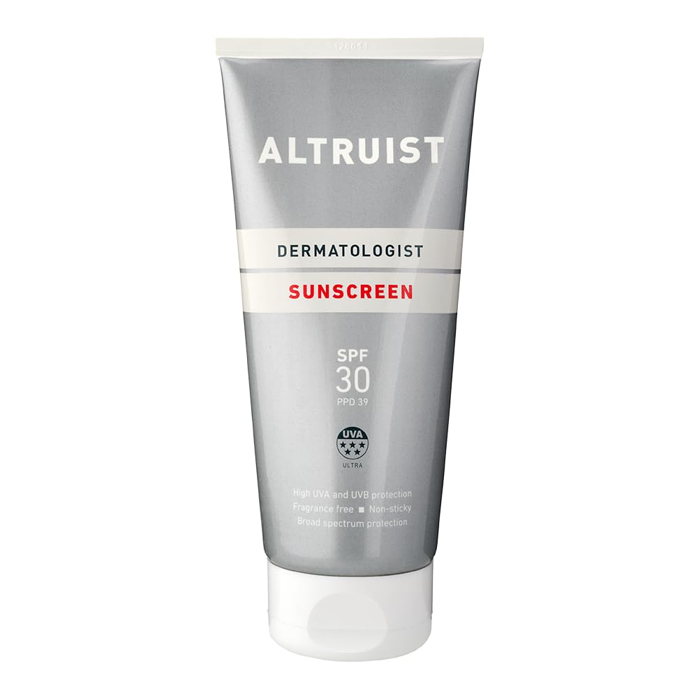 Altruist Dermatologist Sunscreen SPF 30-200ml Fragrance Free, Non-sticky, High UVA/UVB Protection