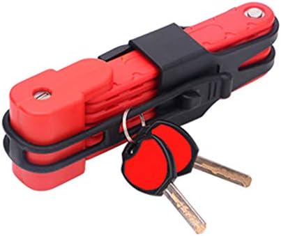 ExhilaraZ Sport Folding Anti-Theft Bicycle Chain Lock Mountain Bike Motorcycle Accessories