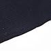 JET-BOND(TM) FS04 Wool Woollen Knee High Socks Warm Stockings (Black)