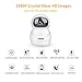 1080P Home Wireless Camera, WiFi Camera Haichendz HD IP Indoor Security Surveillance System Pan/Tilt Two-Way Audio & Night Vision Baby/Elder/Pet/Nanny Monitor (White)
