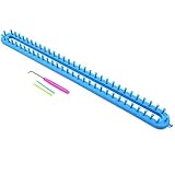 JapanAmStore 1Pcs Long Knitting Loom DIY Weaving Loom for Scarf Sweater Shawl Stitch Knit Weaving Tool (XL)
