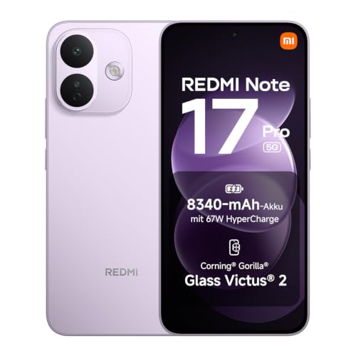 XIAOMI REDMI Note 17 Pro 5G, Smartphone 8+512GB, Purple, 8340mAh Battery