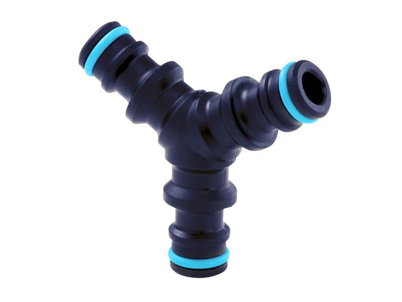 Flopro - Supergrip Triple Male (Y) Hose Connector: Extend & join three lengths of garden hose pipe fitted with hose pipe connector attachments. Quick and easy. Universal connection Fits all brands
