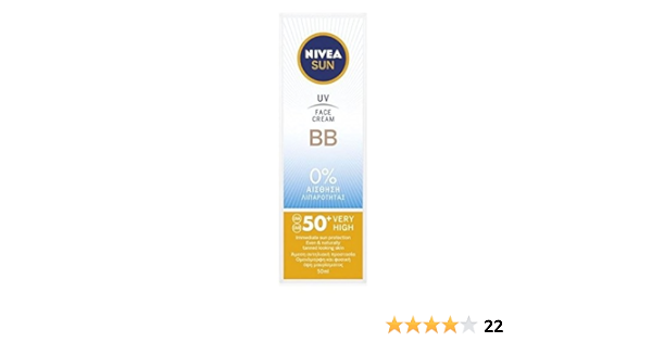 nivea sun uv face suncream spf 50