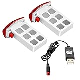 Syma 2pcs Battery 3.7V 500mAh for X5UW with Charger Cable