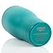 Smart Cooler 30 Oz. Sweat Free Ultra-Tough Double Wall Stainless Steel Tumbler Cup with Leak-proof Heavy Duty Tumbler Lids (Slide Lid & Flip Lid), Straw, & Cleaning Brush - Teal