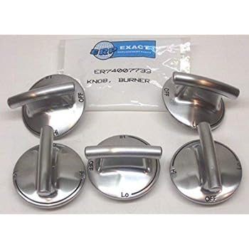 Amazon Com Jenn Air Burner Knob Oem Brushed Finish 74007733 Home