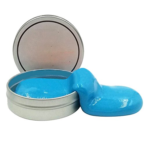 Luweki Luminous Rubber Mud Slime Putty Scented Tub Stress Relief No Borax (6.32.3cm, Blue) - Thumbnail 2