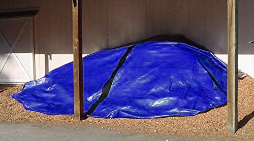 BeGrit wasserdicht Gewebeplane Abdeckplane Schutzplane Bootsplane und reißfest 160 g/qm I Schutzplane aus Polyethylen I Abdeckung für Gartenmöbel Holz Pool Auto I PE Plane 2m*3m