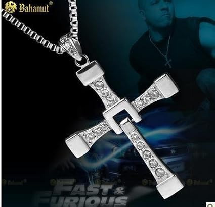 Colgante Cruz de Toretto + Cadena Plata Fina 925 (0116)
