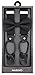 Marino Mens Elastic Fashion Suspenders 1.25 Wide with Genuine Leather Double Button Loops, and Polyester Bow Tie Set
