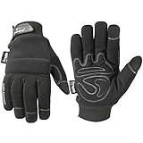 Men's Touchscreen Thinsulate Black Winter Gloves (Wells Lamont 7760)