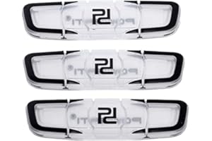 Pack 3 Long Tennis Racquet/Racket Shock Absorber Vibration Dampeners Shockproof Damper ReplacementDeft and Professional