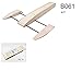 Dancing Wings Hobby B061 RC Outrigger Shrimp Boat Wooden 495mm Sponson Race Boat Kit Without Shafting & Rudder