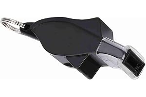 Keenso 4 Colors Referee Whistle with Lanyard for Emergency Survival, High Sound Penetration