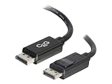 C2G 54402 DisplayPort Cable with Latches M/M, 8K UHD Compatible - Digital Audio Video, Black (10 Feet, 3.04 Meters)